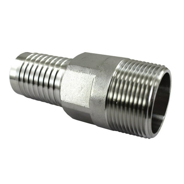 Hose Barb Adapter Male Threaded End 1/4 Barb x 1/8 NPT Male Pipe Fittings SUNGATOR 6-Pack Brass Hose Fitting Hose Barb Adapter Male Threaded End 1/4 Barb x 1/8 NPT Male Pipe Fittings SUNGATOR 6-Pack Brass Hose Fitting